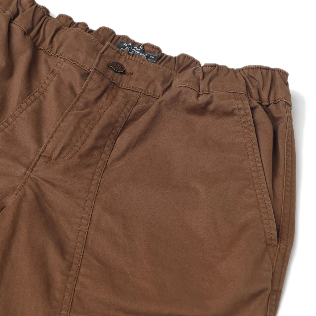 Brown track pants for women - Thumbnail 4