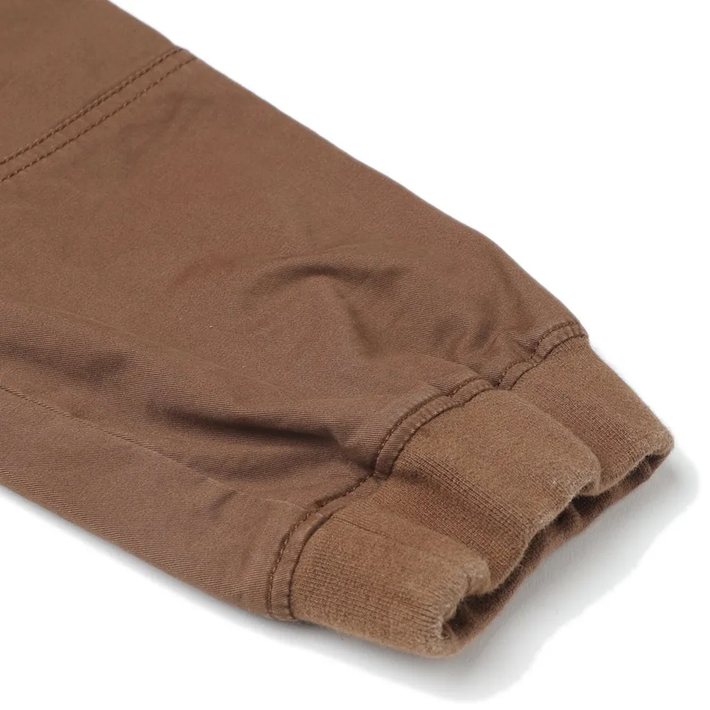 Brown track pants for women - Thumbnail 6