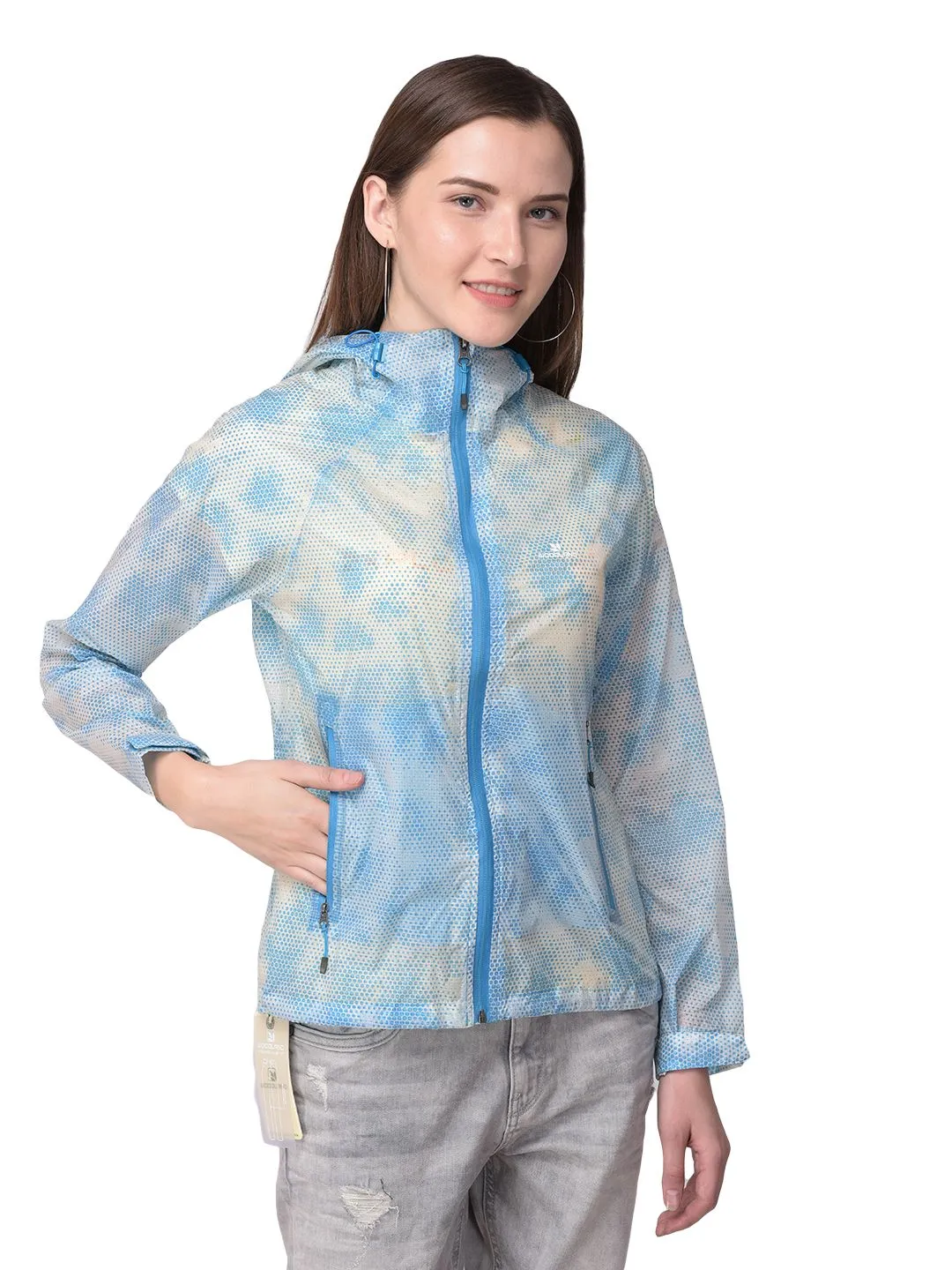 White/Blue windcheater - Thumbnail 2