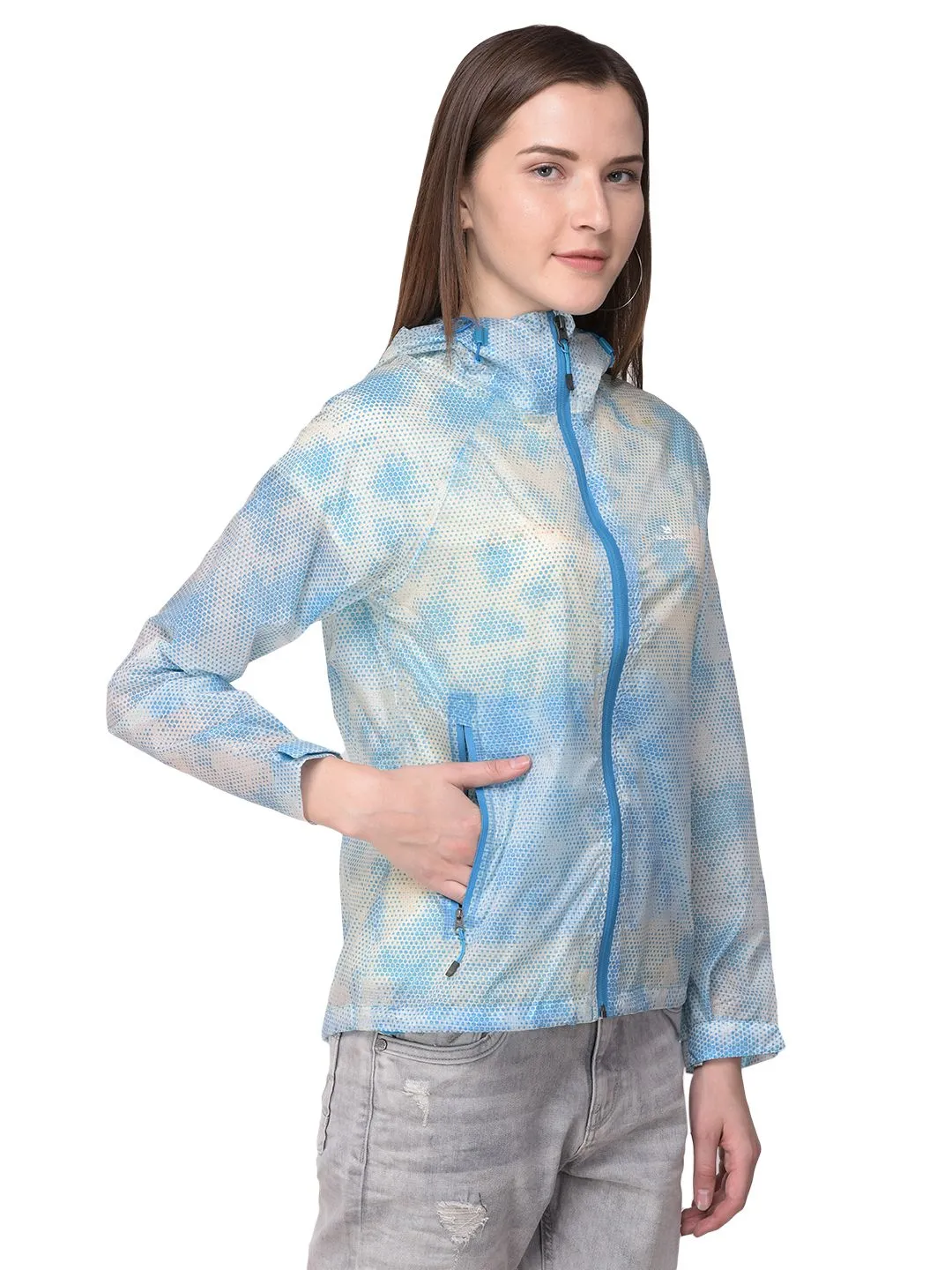 White/Blue windcheater - Thumbnail 6