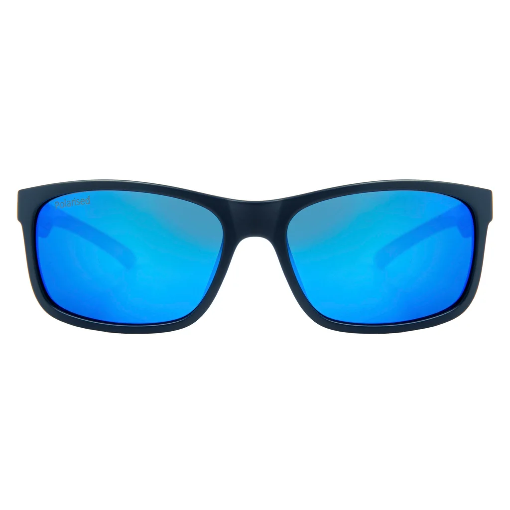 Blue Unisex Sunglasses - Thumbnail 2